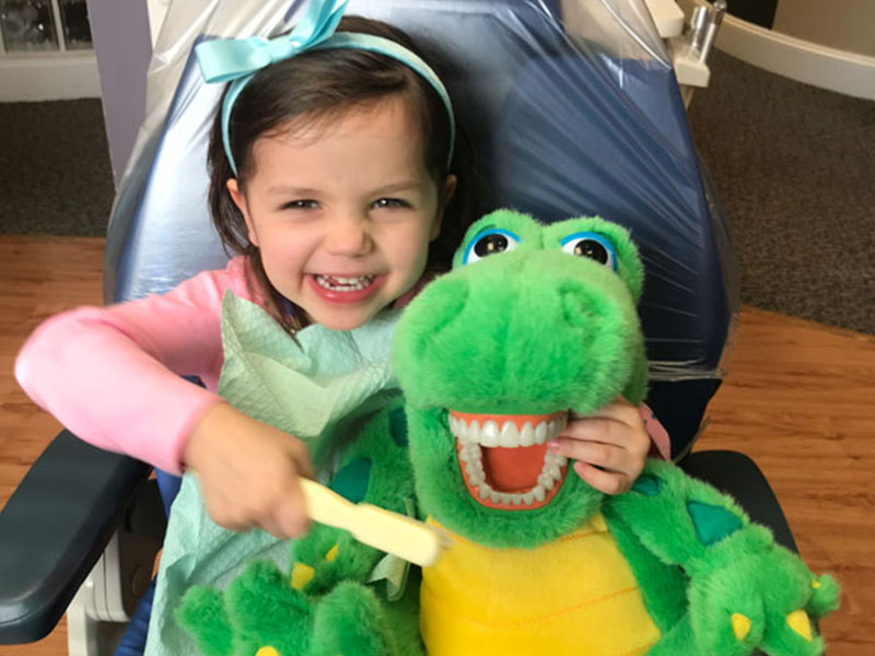 teddy with human teeth